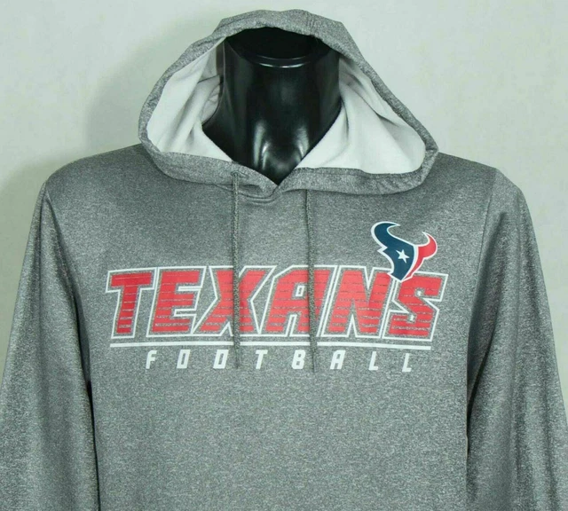 Houston Texans Majestic Activewear Felpa Con Cappuccio Taglia M Excl //