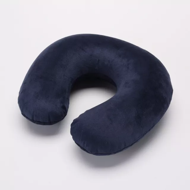 Travel U-shaped Pillow Inflatable Neck Pillow Car Head Neck Rest Air Cushion NEW 6