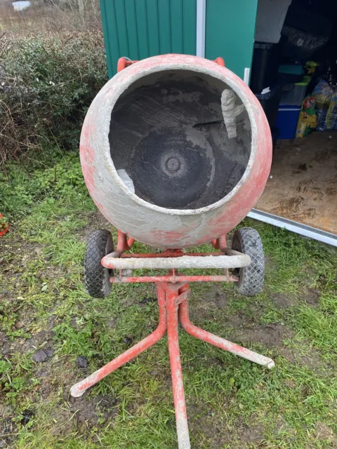 cement mixer used electric