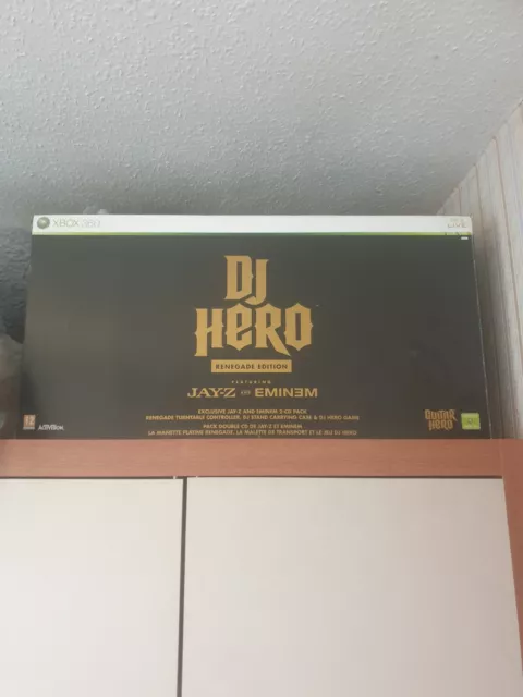 DJ HERO RENEGADE EDITION FEAT. JAY-Z and EMINEM - XBOX 360 - New Sealed