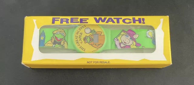 The Great Muppet Caper Movie Promotional Digital Watch - 1981 Collector Disney