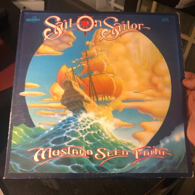 MUSTARD SEED FAITH ~ Sail On Sailor LP w/lyric insert~Rick Griffin Art~Maranatha