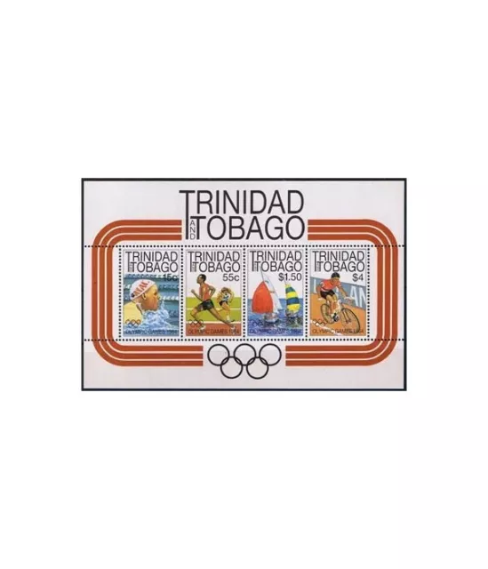 Trinidad und Tobago Block 37 ** Olympische Sommerspiele