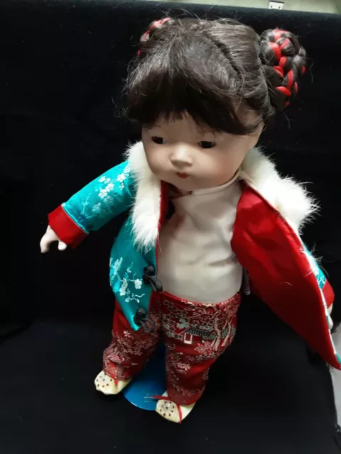 Marian Yu Designs Myd ♡ Chinese Hand-Painted Bisque Porcelain 16" Doll