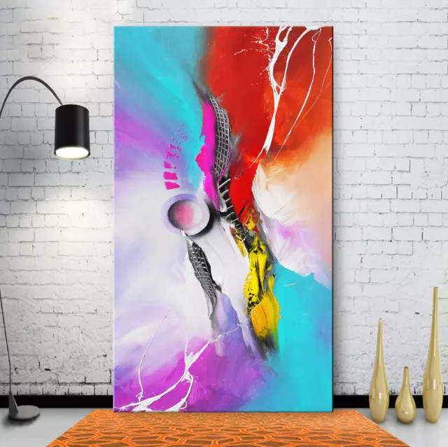 Bratis Art / Abstraktes Bilder auf Leinwand Modern Wandbild Kunst XXL 411 A