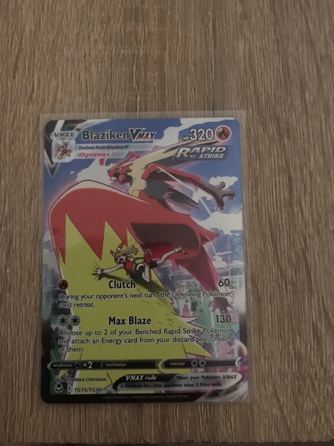 POKÉMON TCG BLAZIKEN VMAX SWSH12: Silver Tempest Trainer Gallery