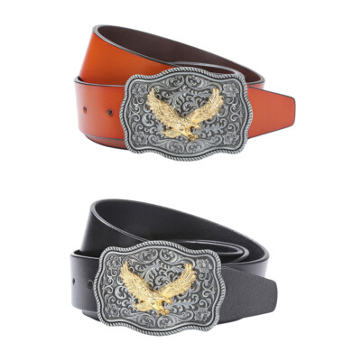 Aigle CEINTURE CUIR MOTIF  AIGLE  WESTERN  BIKER Ref.066 