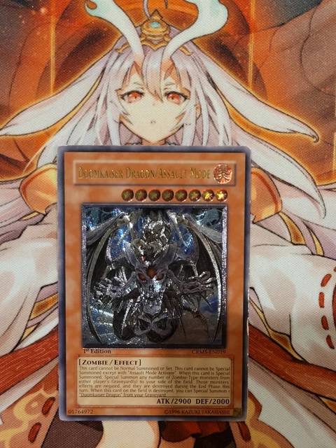 Doomkaiser Dragon/Assault Mode - CRMS-EN019 - Ultimate Rare -1st Edition Yugioh!