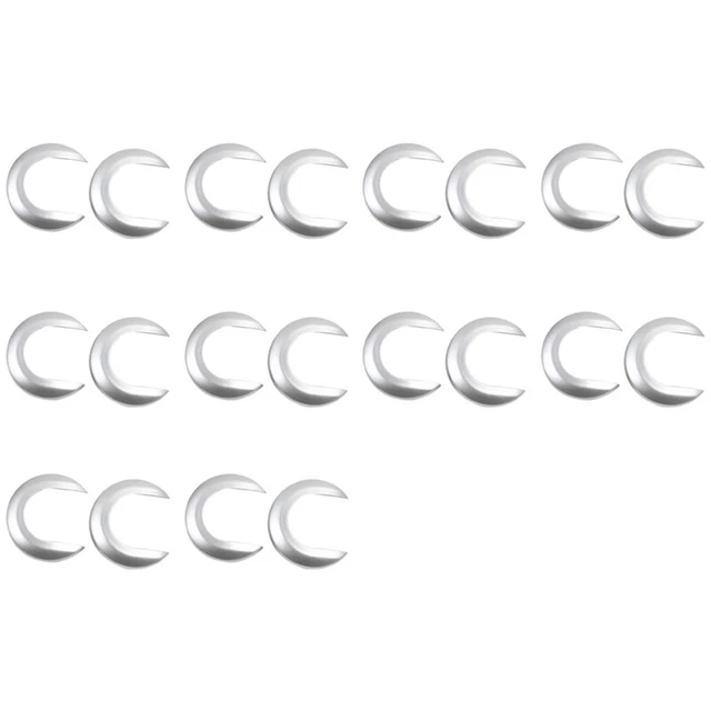10 x maniglia porta interna auto copertura listelli decorativi maniglia interna targa chiave per A3T9