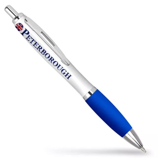 PETERBOROUGH City England - Blue Ballpoint Pen Travel #216161