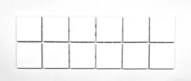 4x12 Essential White Matte Subway Ceramic Kitchen Backsplash Border Tile