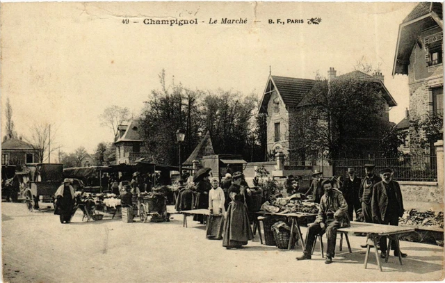 CPA AK CHAMPIGNOL Le Marché (869774)