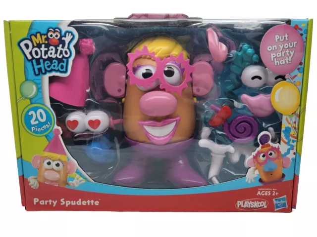 Mrs. Potato Head Party Spudette 20 pieces Playskool-Brand New