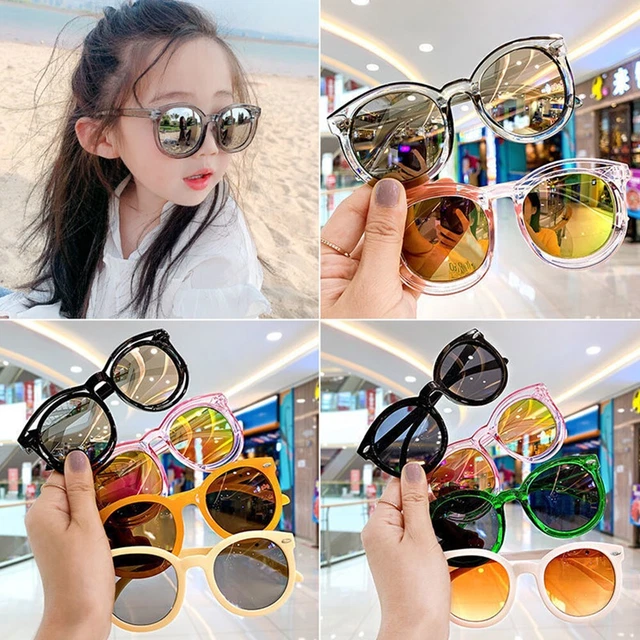 Sun Sunglasses Children Cool Eyeglasses Eyewear Fashionable Girls Kids