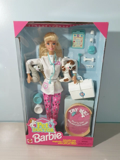 BARBIE PET DOCTOR 1996 Barbie Veterinaria 1996 EUR 65 00