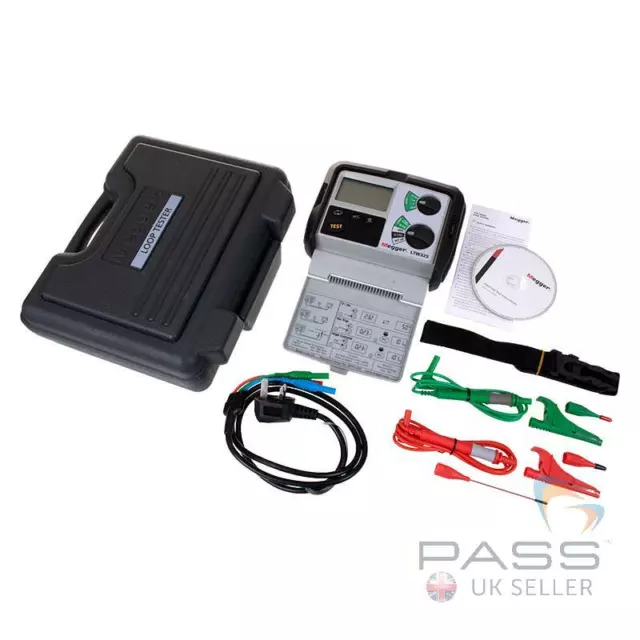 Megger LTW325 Earth Loop Tester / Genuine UK Stock