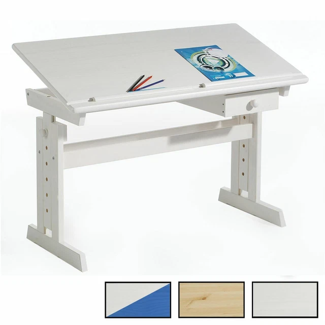 Set Table + 4 Chaises Enfant LIFEZEAL Réglable - Bureau 7 Hauteurs, Chaise Ergonomique | 120x60cm
