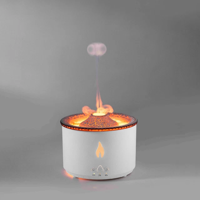 2022 New Advanced Ultrasonic Essential Oil Humidifier Volcano Aromatherapy