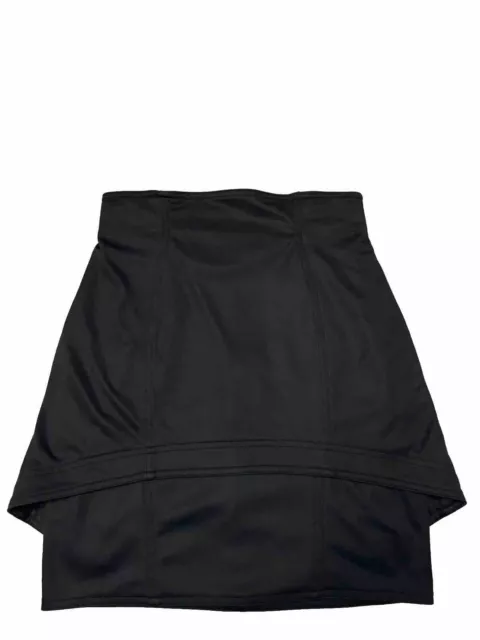 Thierry Mugler black vintage 90's skirt size 34