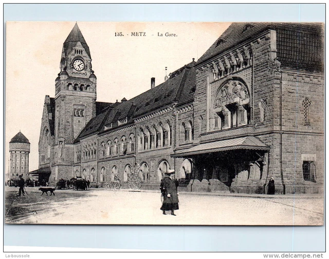 57 METZ - la gare -------..