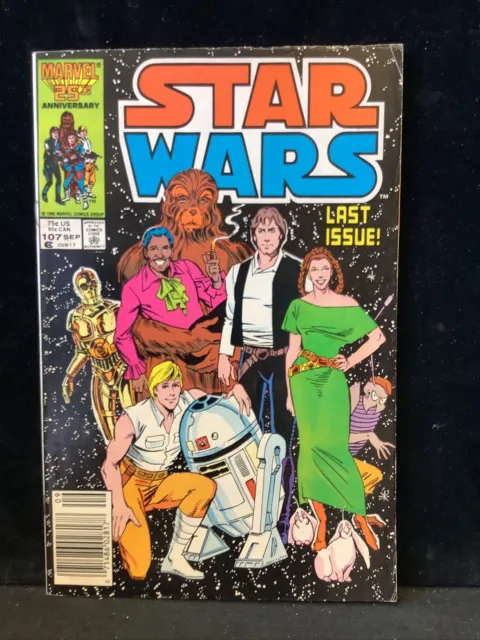 Star Wars 1977 #107  Newsstand! Final Issue! Rare low print run!