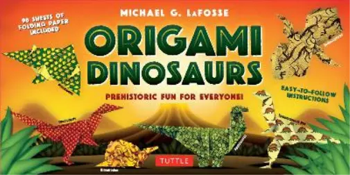 Michael G. LaFosse Origami Dinosaurs Kit (Mixed Media Product)