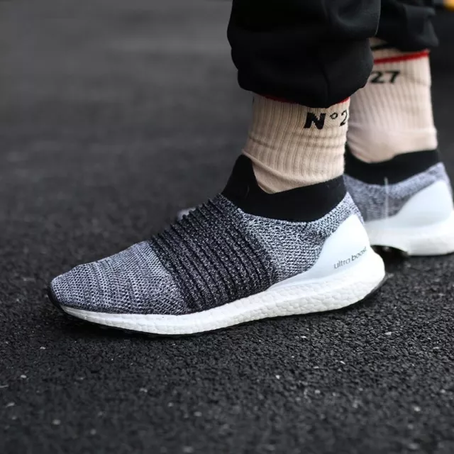 adidas Ultra Boost Laceless Mid Oreo Green
