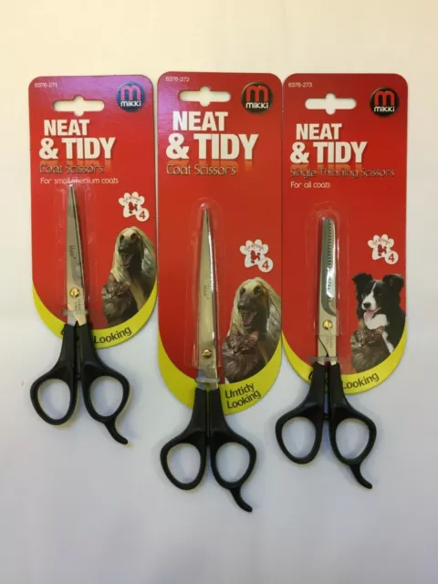 Mikki Dog Grooming Scissors - Straight or Thinning