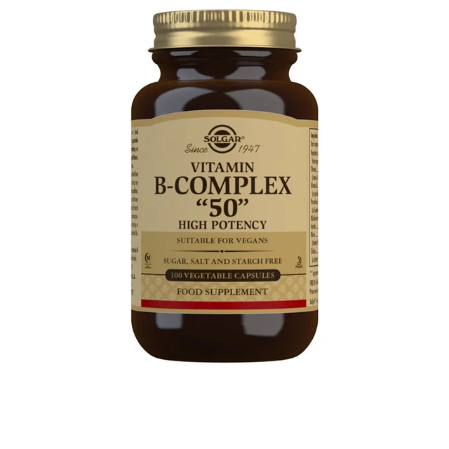 Ernährung Solgar unisex B-COMPLEX "50" cápsulas vegetales 100 u