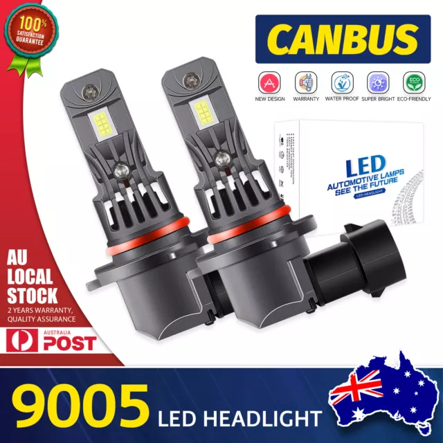 9005 HB3 CANbus LED Headlight Globe Bulb For Honda Integra DC2 DC4 1993-2001