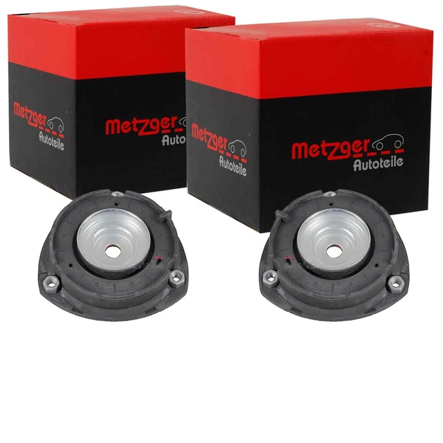 ATEC Germany 2x Amortisseurs à Gaz Avant - Jambes De Suspension Bitube Avec Paliers De Dôme Et Kit Protection Poussière