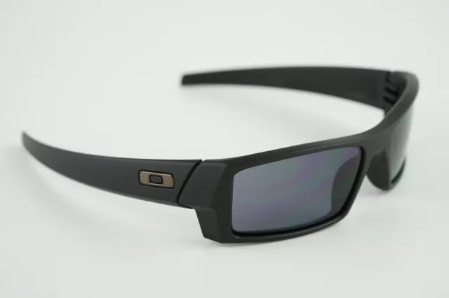 BRAND NEW! Oakley GASCAN S Matte Black/Warm Grey Sunglasses Standard Issue SI