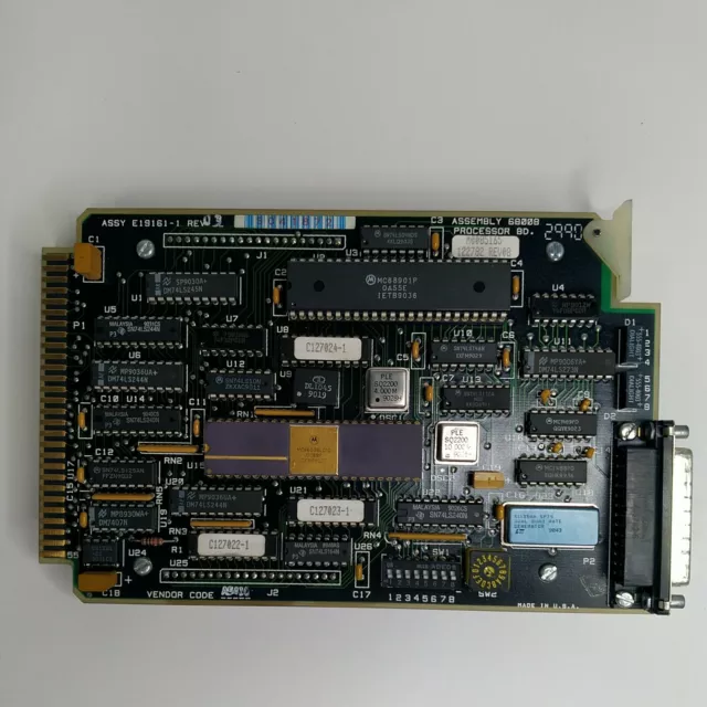 GOSS / ROCKWELL E19161-1 REV-03 Assembly Processor Board