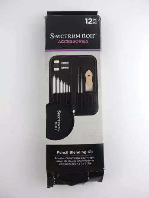 Kit de mezcla de lápices de 12 piezas Spectrum Noir 2016 completo en estuche lápices