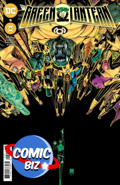 Green Lantern #5 (2021) 1St Printing Chang Main Cover Bagged & Boarded Dc Comics