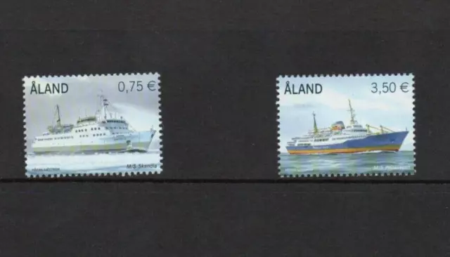 Aland - 2010 Ferries - Ms Skandia / Prinsessan Set Of 2 Um/Mnh Sg339-40