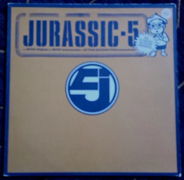 Jurassic 5 Jayou Action Satisfaction 12 Inch Vinyl Uk Pias Very Good Condition