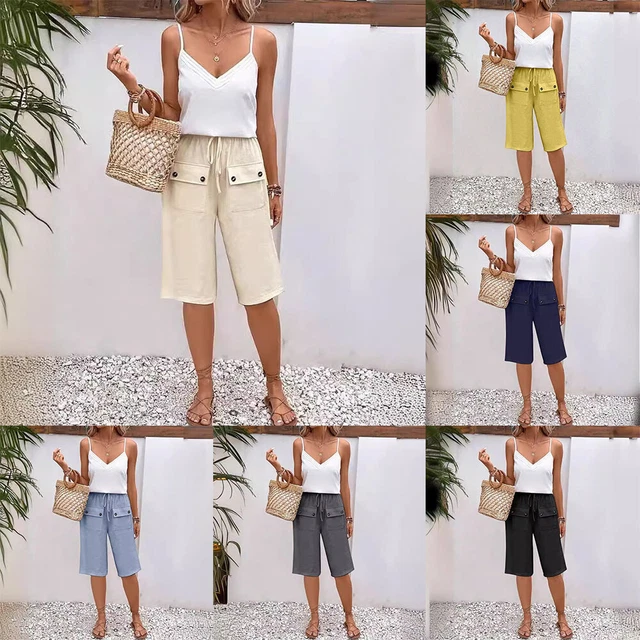 XSIDE Short en Jean Coupe Régulière pour Femmes -S5NF73Z8-VYD - LC Waikiki