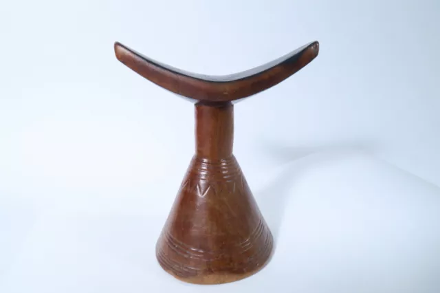 Alte Nackenstütze Oromo BC19 Äthiopien Old head rest Wood Appui-tete Ethiopia 2