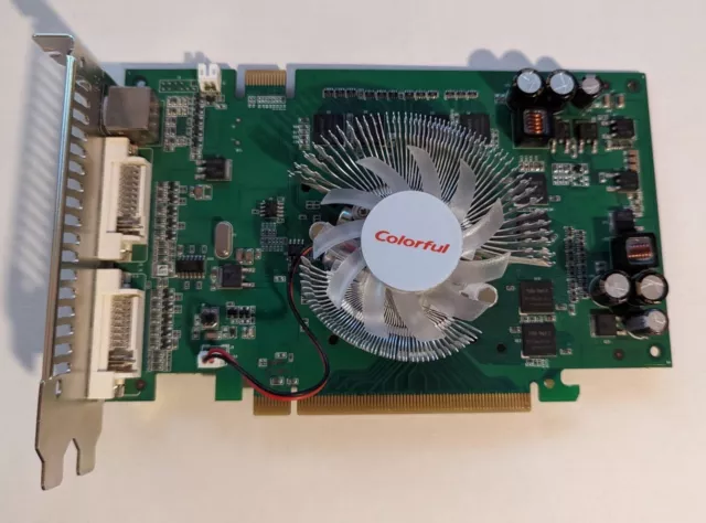 Colorful Nvidia GeForce 8600 GT PCIe Grafikkarte 1024 MB