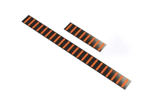 RRP ProGuard Front Stickers-Max Protection-Orange Mudguard Adult Unisex, Black,