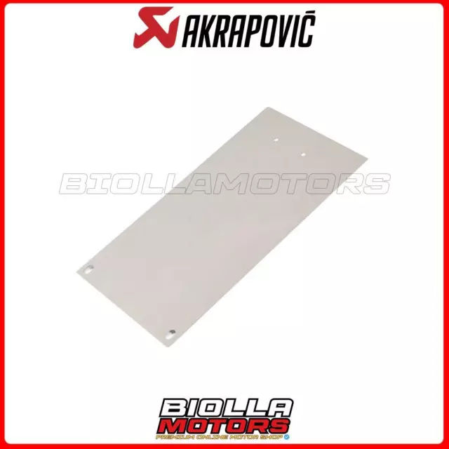 PROTEZIONE SILENZIATORI AKRAPOVIC Aprilia SHIVER 750 / GT 2014 - P-HF346