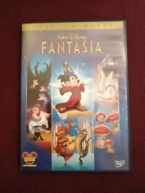 DVD Walt Disney - Fantasia - Losange 3 - lettre suivie offert