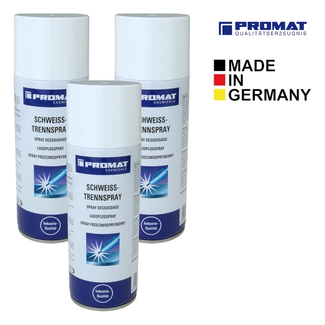 1x 500ml PETEC SCHWEIß-TRENNSCHUTZ SPRAY SILIKONFREI CO2 UNIVERSAL