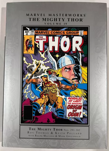 Mighty Thor Marvel Masterworks Volume 19 HC Hardcover FREE SHIPPING
