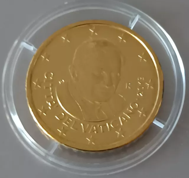 0,50 cent Gedenkmünze Papst Benedikt - CITTA DEL VATICANO 2013