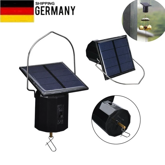 Solar Spinner Motor - Solarbetriebener Drehmotor Für Windspiele