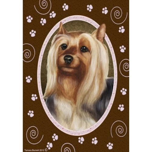 Paws House Flag - Silky Terrier 17102