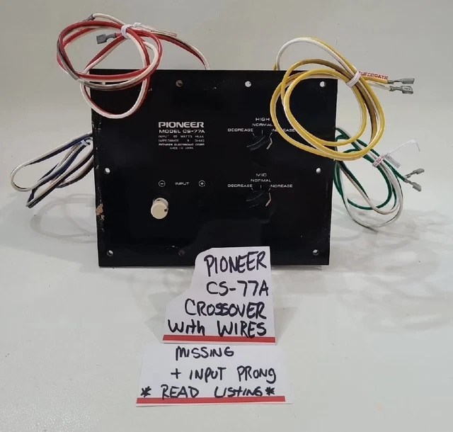 CROSSOVER WITH WIRES From a Pioneer CS77a Speaker Replacement Part