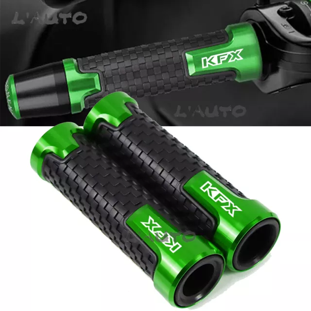 Green motorcycle Grips Handle Handlebar For Kawasaki KFX400 KFX700 KFX 400 700